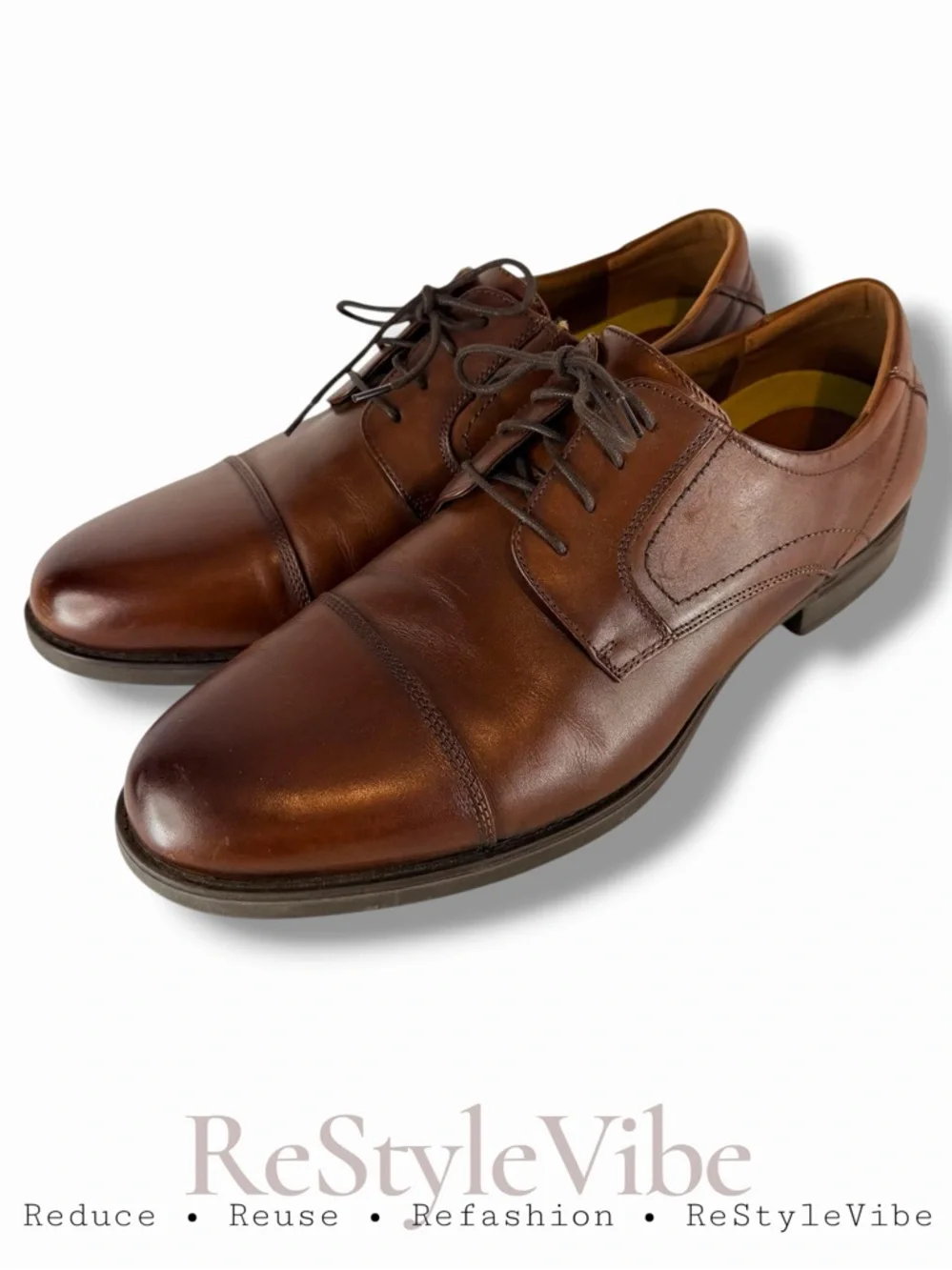 FLORSHEIM Men’s Size 13 EEE WIDE Shoes Leather Comfortech OrthoLite Support